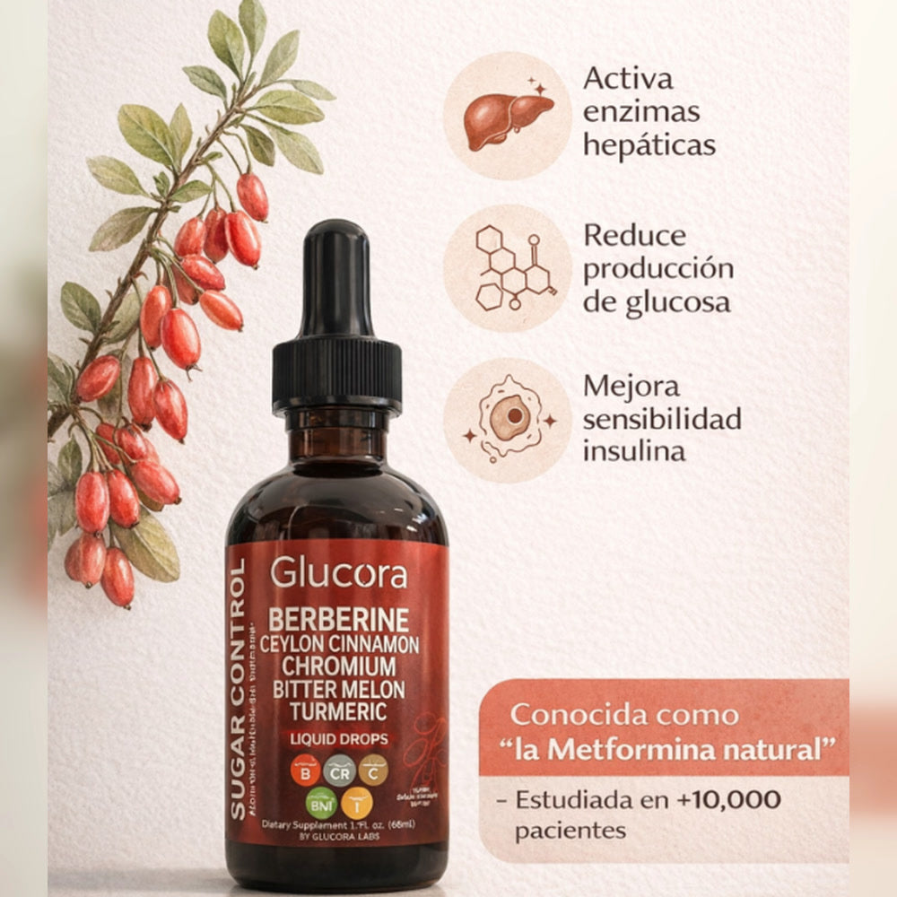 Glucora control de glucosa