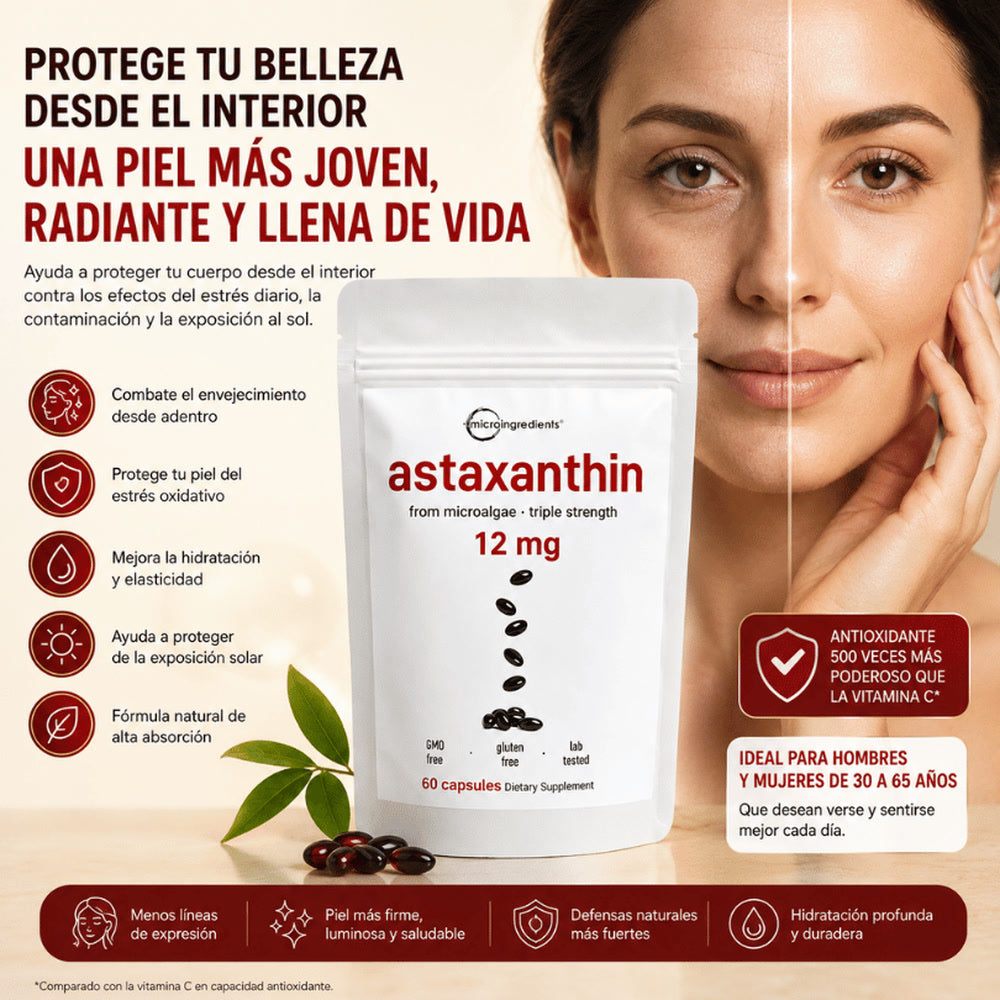 Astaxanthin en 60 Softgels