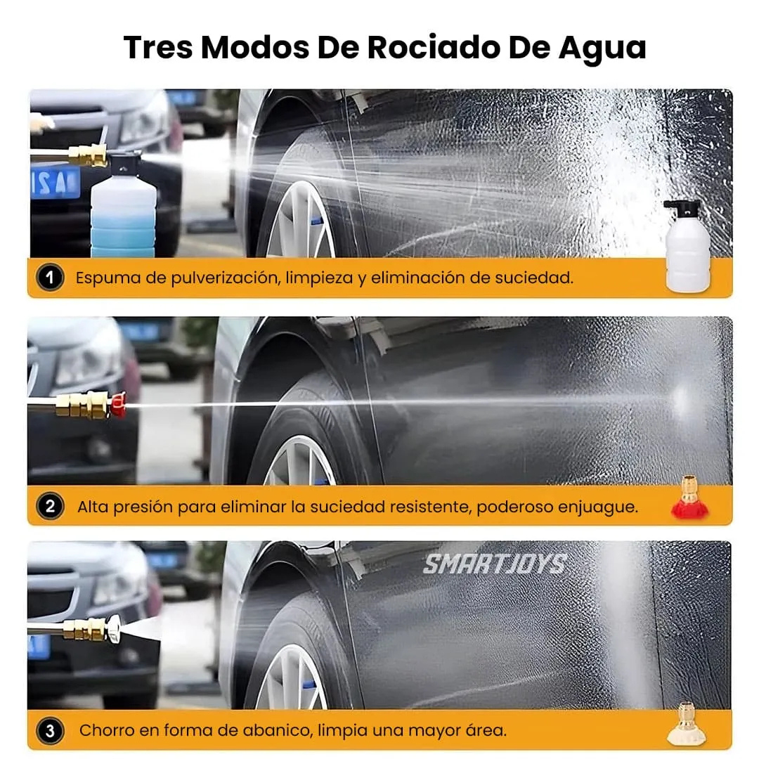 Hidrolavadora Inalámbrica con MALETÍN! + 8 ITENS Y 2 BATERÍAS DE REGALO