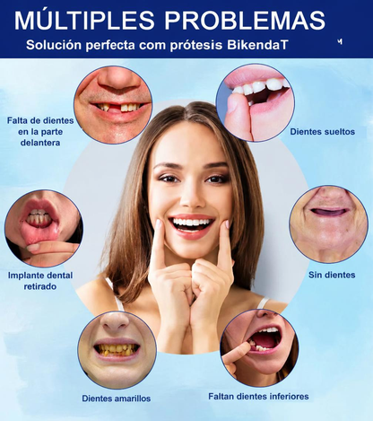 Smile Easy ComfortDent™ 🦷 Prótesis Dental de Silicona Ajustable - SOLO HOY - LA SEGUNDA UNIDAD A MITAD DE PRECIO