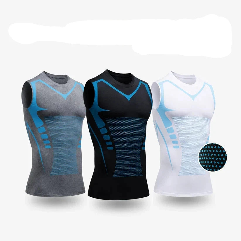 ¡LANZAMIENTO! - Ionfit Pro™ Camisilla de Compresión en lycra nylon