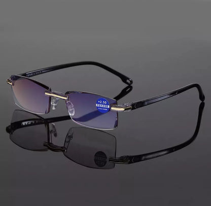 Gafas Titanium TR90 con protección UV400 - ¡Livianas, sin marco y con estuche! - LA SEGUNDA UNIDAD POR SOLO + Q82,70